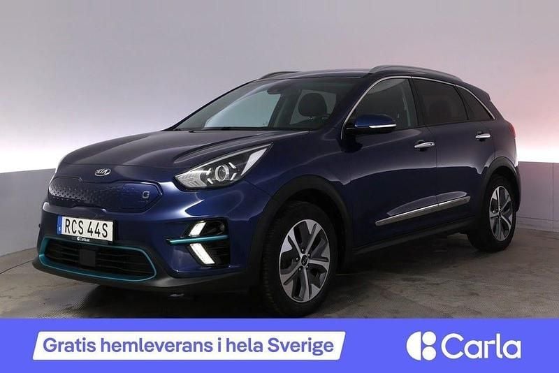 Blå Begagnad 2021 Kia e-Niro Advance SUV | 227 900 kr (Bra pris) - Bild 1/4
