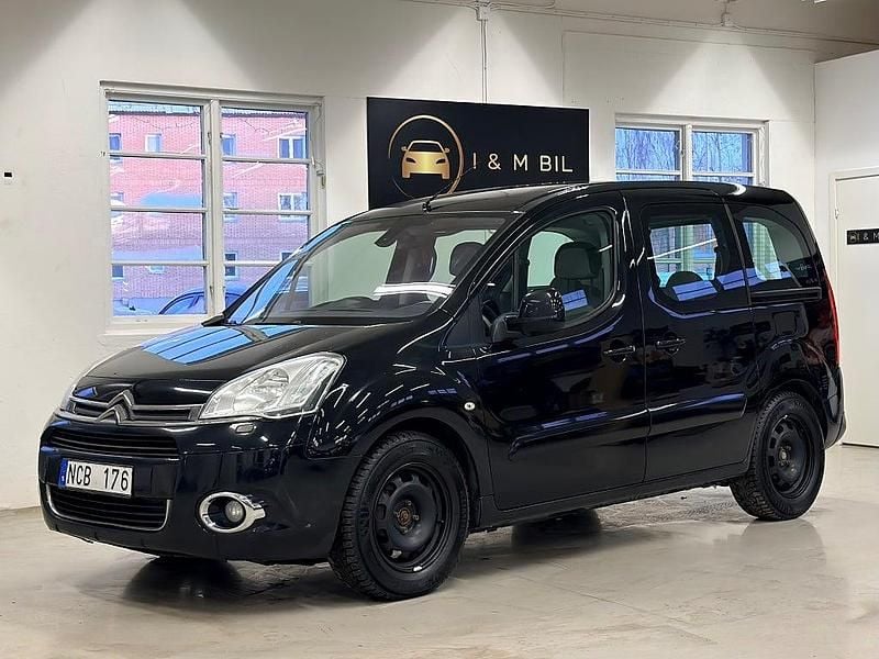 Svart Begagnad 2012 Citroën Berlingo Minibuss | 59 900 kr (Bra pris) - Bild 1/4