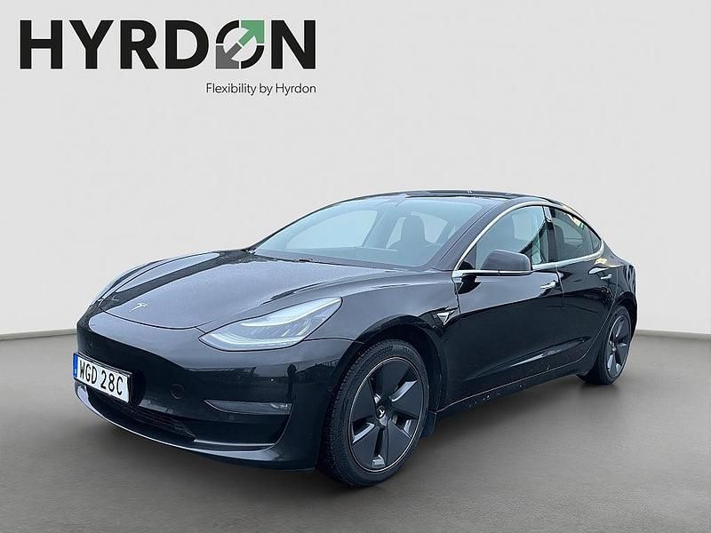 Begagnad Tesla Model 3 Long Range AWD 366 kW (498 HK) 2020 Svart Sedan
