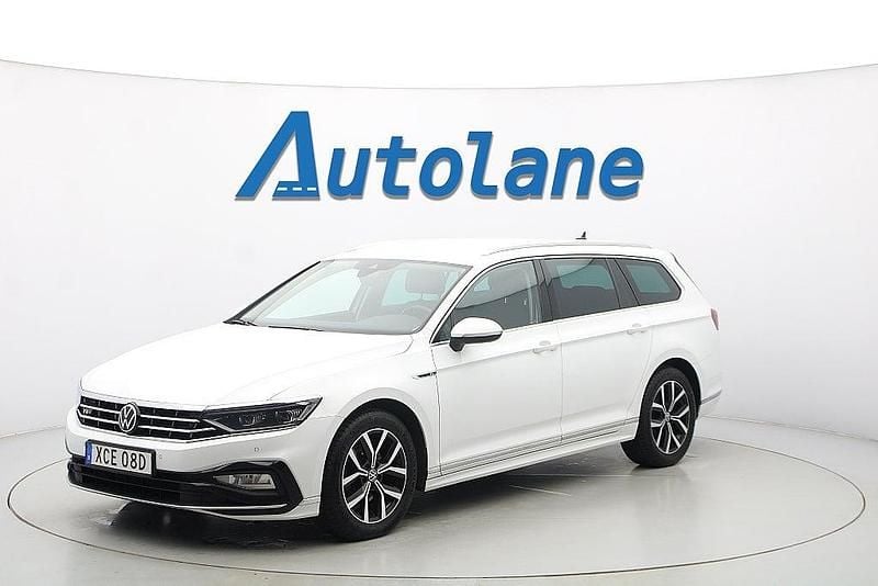 Begagnad VW Passat R-line 200 HK (147 kW) 2021 Vit Kombi