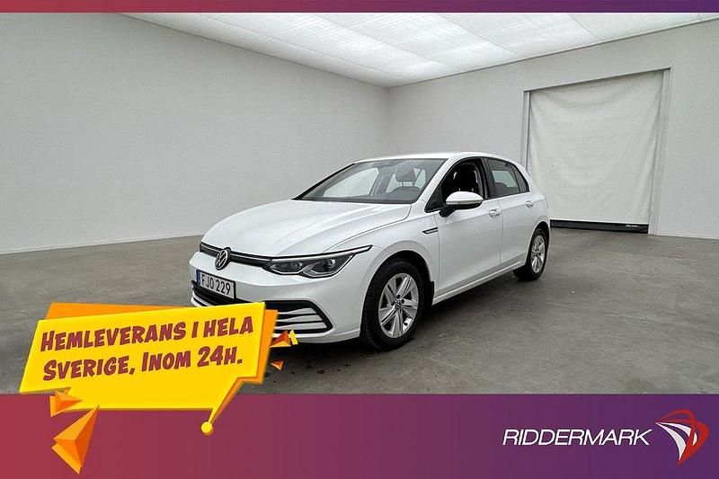 Vit Begagnad 2020 VW Golf VIII Edition Halvkombi | 234 900 kr (Marknadspris) - Bild 1/3