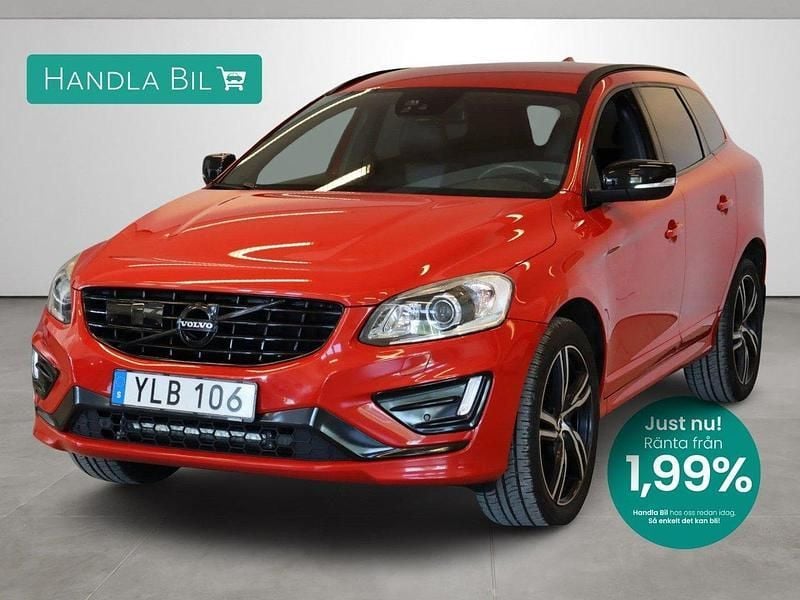 Röd Begagnad 2017 Volvo XC60 R-Design SUV | 269 900 kr (Lite dyr) - Bild 1/4