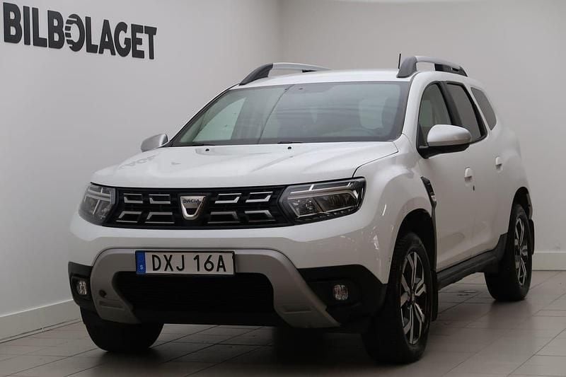 Vit Begagnad 2021 Dacia Duster SUV | 209 800 kr (Dyr) - Bild 1/4