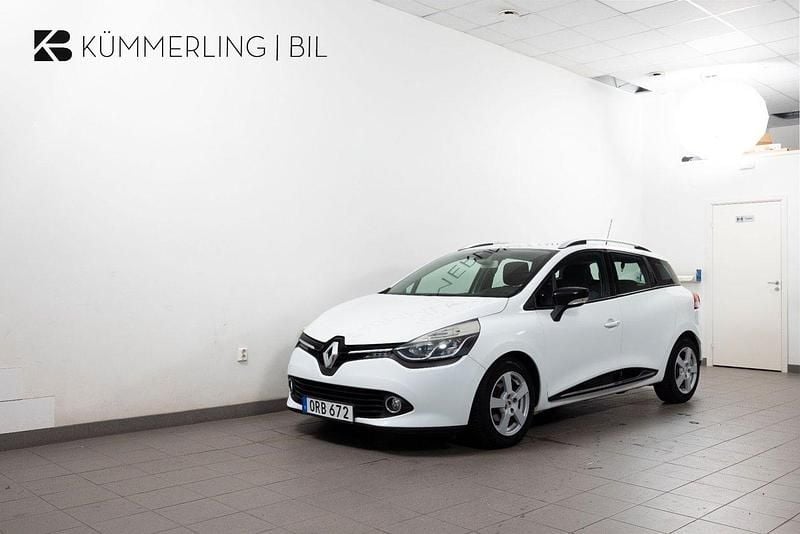 Vit Begagnad 2014 Renault Clio GrandTour Kombi | 64 900 kr (Bra pris) - Bild 1/4