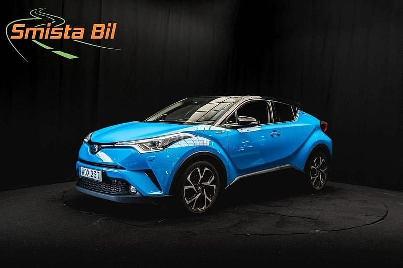 Blå Begagnad 2019 Toyota C-HR+ Edition SUV | 184 900 kr (Bra pris) - Bild 1/3