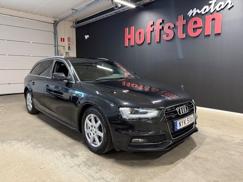 Svart Begagnad 2013 Audi A4 Kombi | 134 900 kr (Marknadspris) - Bild 1/4