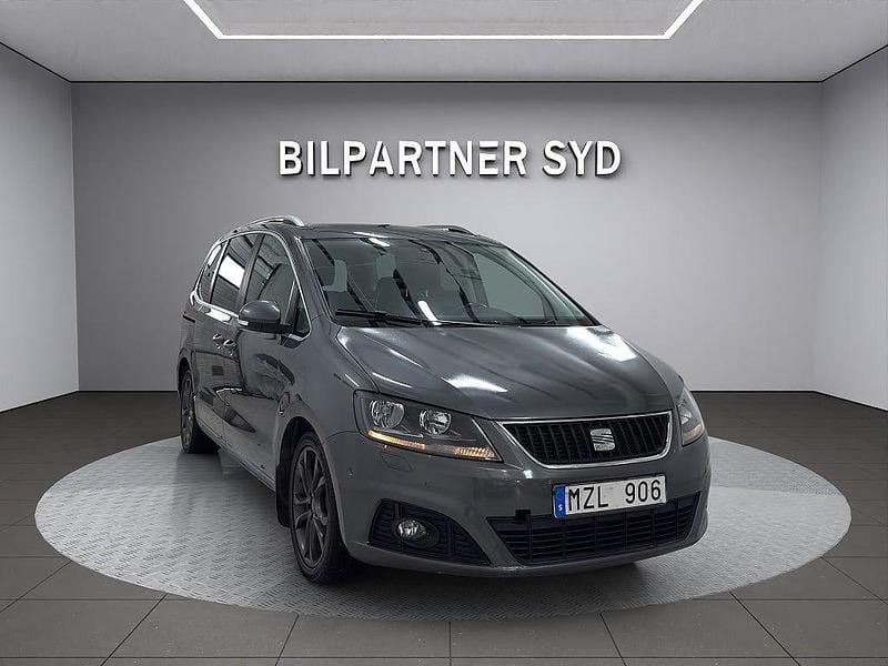 Begagnad Seat Alhambra Ecomotive 170 HK (125 kW) 2012 Grå Minibuss