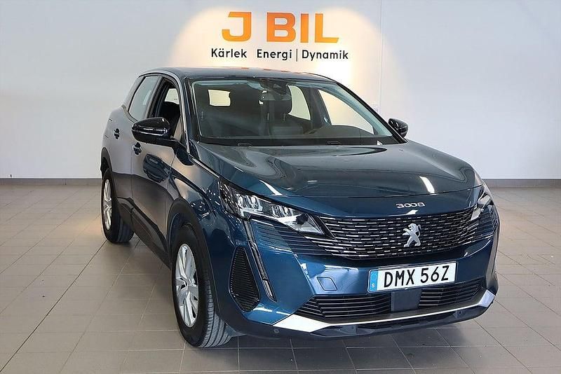 Begagnad Peugeot 3008 Active 131 HK (96 kW) 2022 Blå SUV