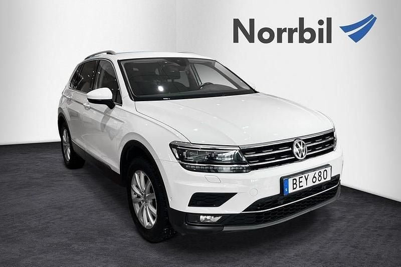 Begagnad VW Tiguan 190 HK (139 kW) 2018 Vit SUV