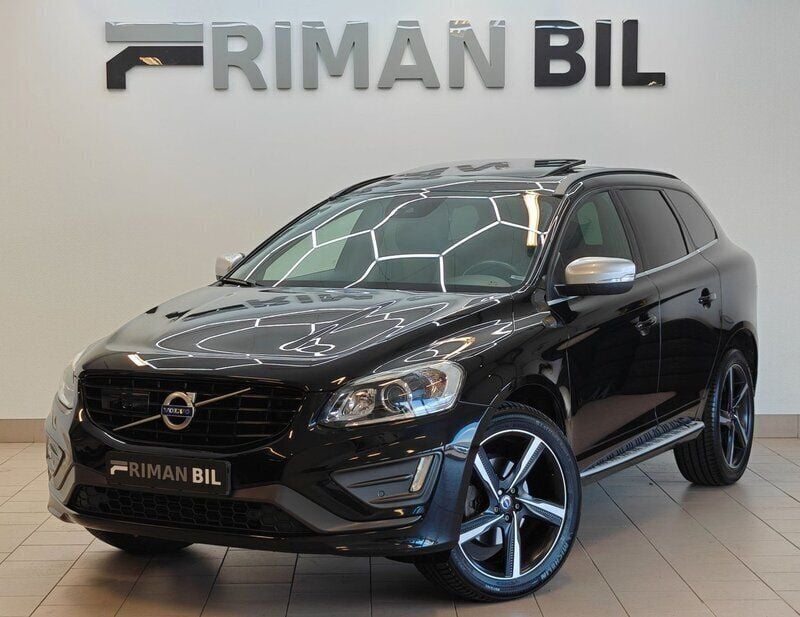 Svart Begagnad 2015 Volvo XC60 R-Design SUV | 279 900 kr (Dyr) - Bild 1/4