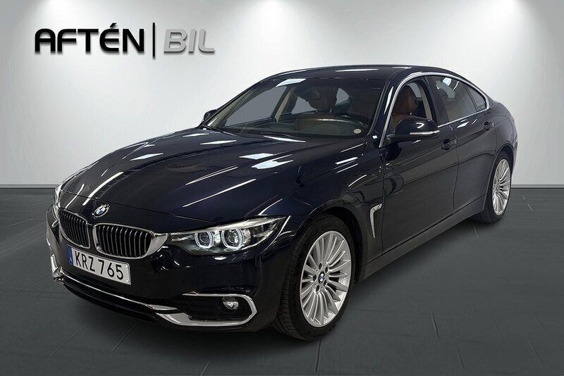 Blå Begagnad 2018 BMW 420 M Sport Halvkombi | 219 800 kr - Bild 1/3
