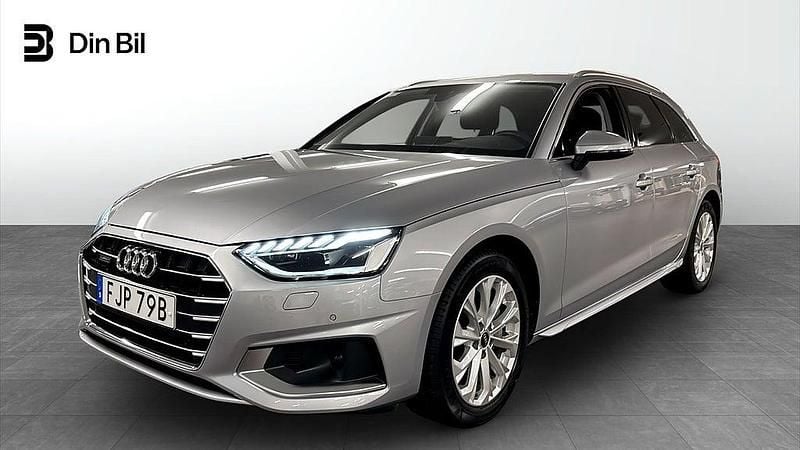 Florettsilver metallic Begagnad 2022 Audi A4 Advanced Plus Kombi | 339 900 kr (Marknadspris) - Bild 1/4