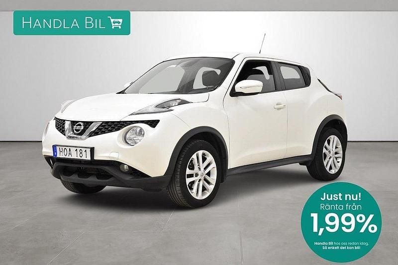 Vit Begagnad 2016 Nissan Juke SUV | 89 900 kr (Marknadspris) - Bild 1/3