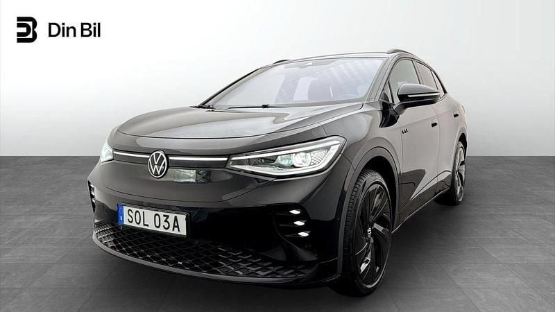 Svart (grenadilla black) Begagnad 2023 VW ID.4 GTX SUV | 384 900 kr (Marknadspris) - Bild 1/4
