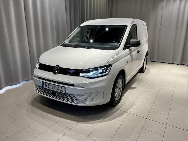 Vit Ny 2025 VW Caddy Minibuss | 368 328 kr (Superpris) - Bild 1/4