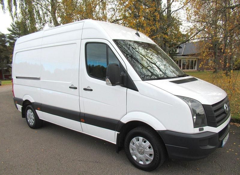 Vit Begagnad 2015 VW Crafter Van | 138 750 kr (Marknadspris) - Bild 1/4