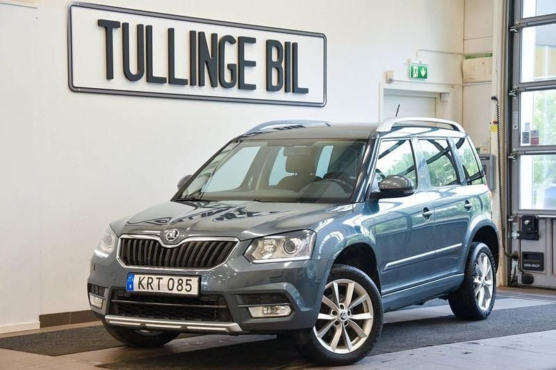 Mörkgrå Begagnad 2014 Skoda Yeti SUV | 84 900 kr (Marknadspris) - Bild 1/4