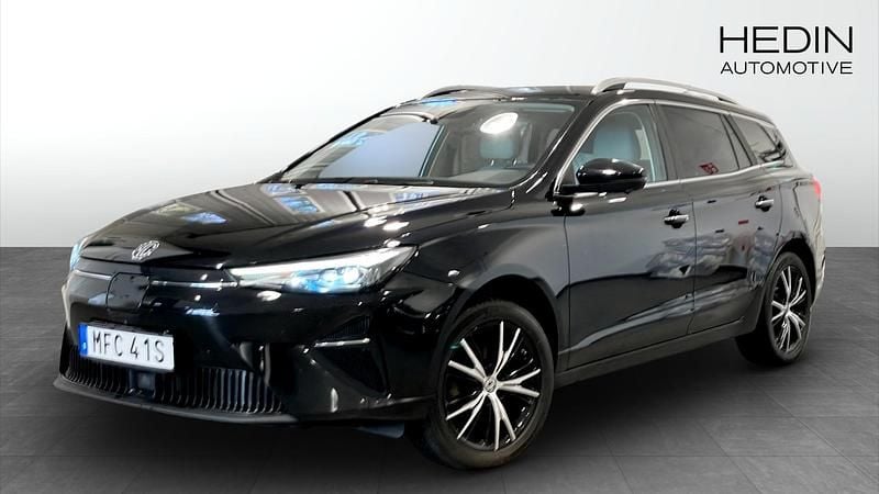 Svart (black) Begagnad 2022 MG MG5 EV Luxury Kombi | 219 900 kr (Lite dyr) - Bild 1/4