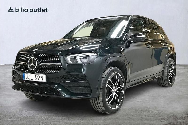 Grön Begagnad 2022 Mercedes GLE350 AMG SUV | 659 900 kr (Bra pris) - Bild 1/3