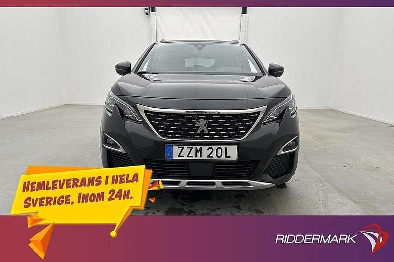 Begagnad Peugeot 3008 GT-line 131 HK (96 kW) 2019 Svart SUV