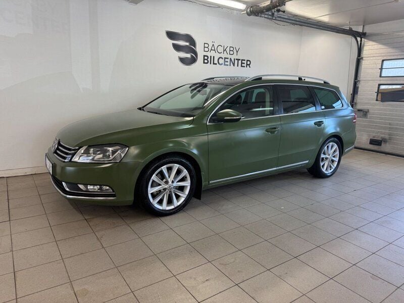 Mörkgrön Begagnad 2011 VW Passat GT Kombi | 45 000 kr (Superpris) - Bild 1/4