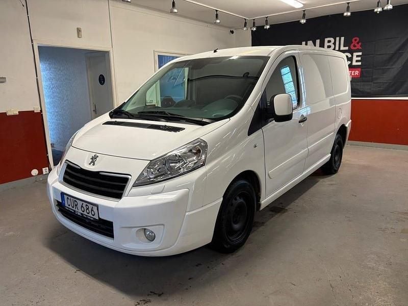 Vit Begagnad 2014 Peugeot Expert Van | 49 900 kr (Marknadspris) - Bild 1/4