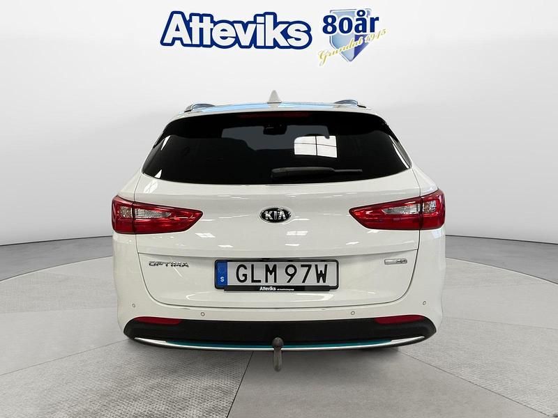 Begagnad Kia Optima Hybrid Sport 2020 Vit Sedan
