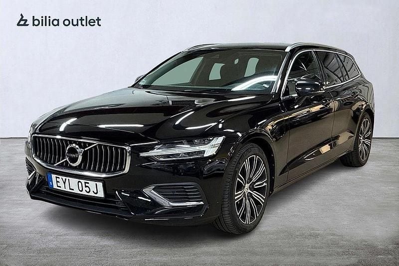Svart Begagnad 2020 Volvo V60 Inscription Kombi | 249 900 kr (Bra pris) - Bild 1/4