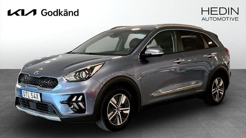 Blå (blue) Begagnad 2021 Kia Niro Advance SUV | 229 900 kr (Bra pris) - Bild 1/4