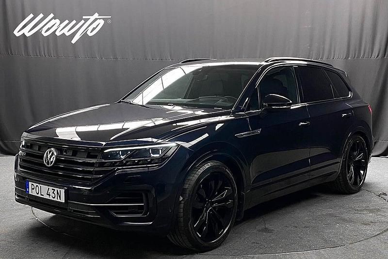 Begagnad VW Touareg R-line 286 HK (210 kW) 2020 Mörkblå SUV