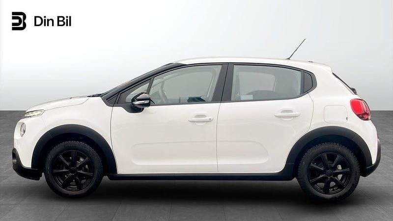Begagnad Citroën C3 PureTech 83 HK (61 kW) 2020 Vit Halvkombi