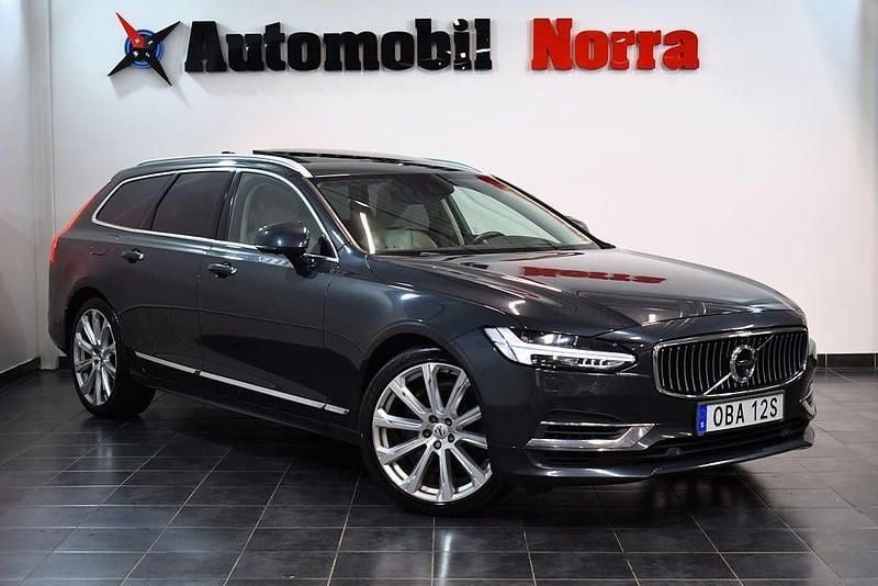 Grå Begagnad 2019 Volvo V90 Inscription Kombi | 319 700 kr (Marknadspris) - Bild 1/2