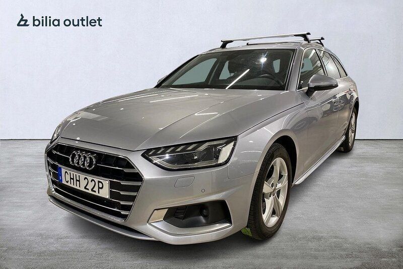 Silver Begagnad 2022 Audi A4 Kombi | 279 900 kr (Bra pris) - Bild 1/4