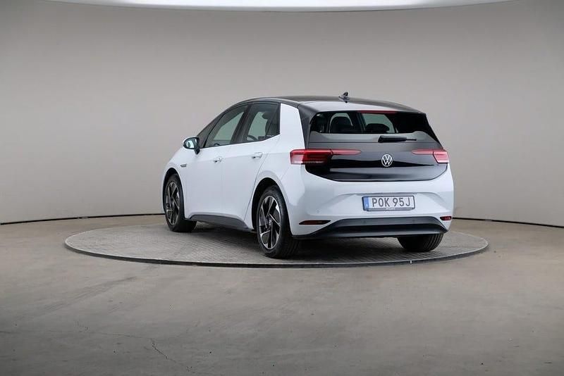 Begagnad VW ID.3 Pro Performance 150 kW (204 HK) 2021 Vit Halvkombi