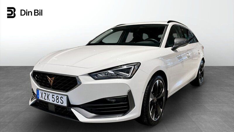 Vit Begagnad 2023 Cupra Leon Kombi | 274 900 kr (Marknadspris) - Bild 1/4