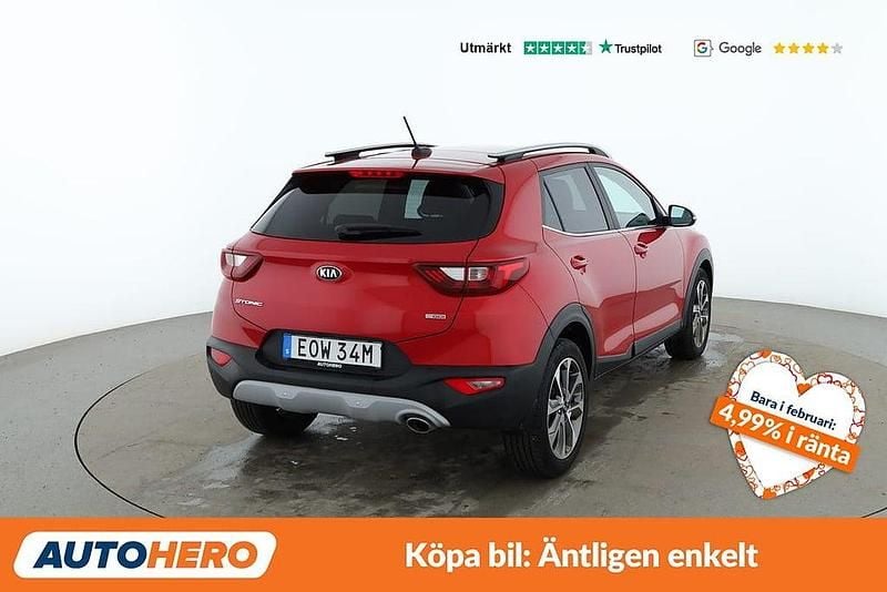 Begagnad Kia Stonic Advance 121 HK (88 kW) 2019 Röd SUV