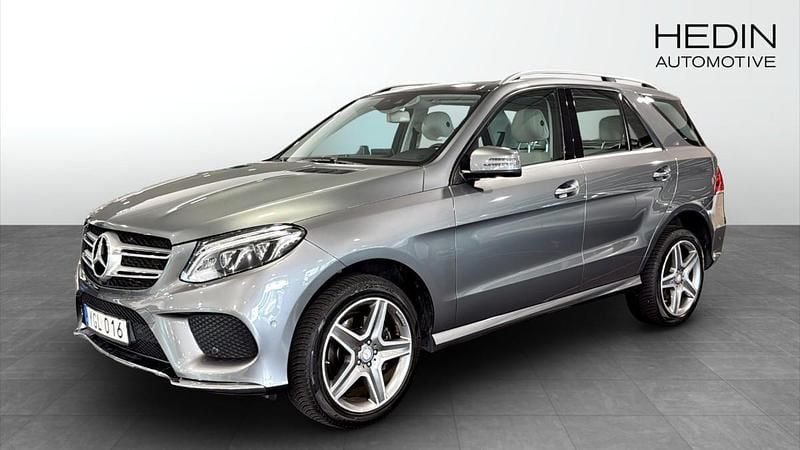 Grå (grey) Begagnad 2016 Mercedes GLE350 AMG Kombi | 309 900 kr (Superpris) - Bild 1/4