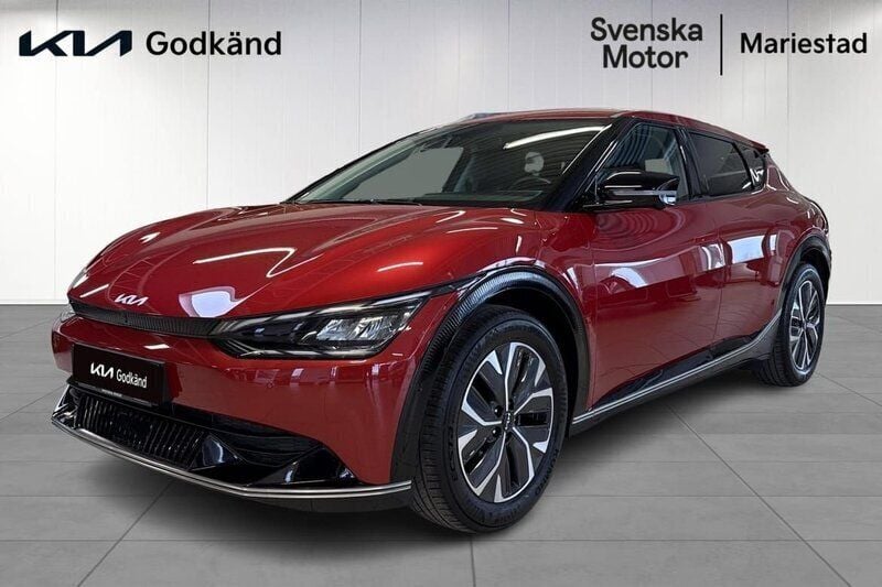 Röd Begagnad 2021 Kia EV6 3 SUV | 424 900 kr (Dyr) - Bild 1/4