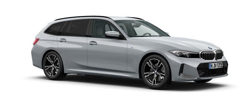 Grå Ny 2025 BMW 330e M Sport Kombi | 687 000 kr (Marknadspris) - Bild 1/4