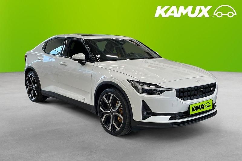 Vit Begagnad 2023 Polestar 2 Performance Halvkombi | 434 800 kr (Bra pris) - Bild 1/3