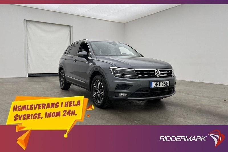 Grå Begagnad 2019 VW Tiguan Allspace SUV | 299 800 kr (Marknadspris) - Bild 1/3