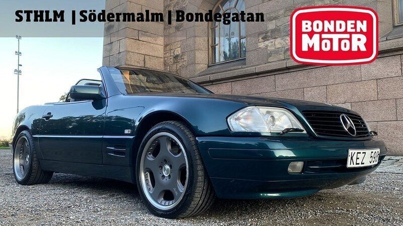 Mörkgrön Begagnad 1997 Mercedes SL600 Cab | 385 000 kr - Bild 1/4