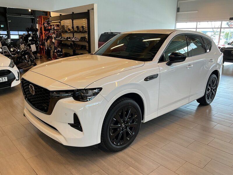 Vit Ny 2025 Mazda CX-60 Homura-Line SUV | 588 000 kr (Marknadspris) - Bild 1/4