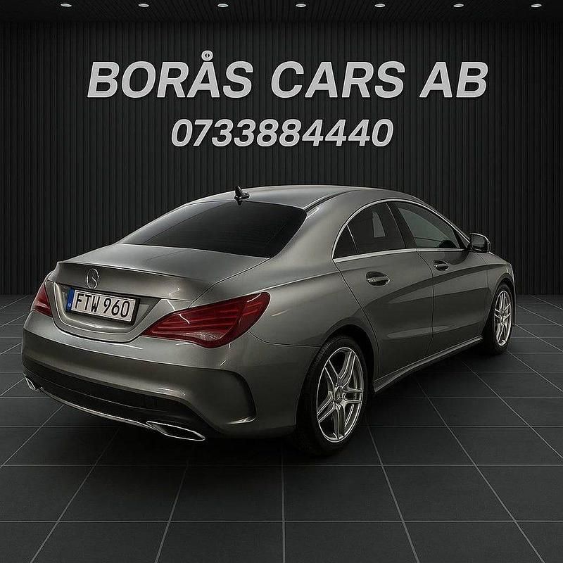 Begagnad Mercedes CLA200 156 HK (114 kW) 2016 Mörkgrå Sportkupé