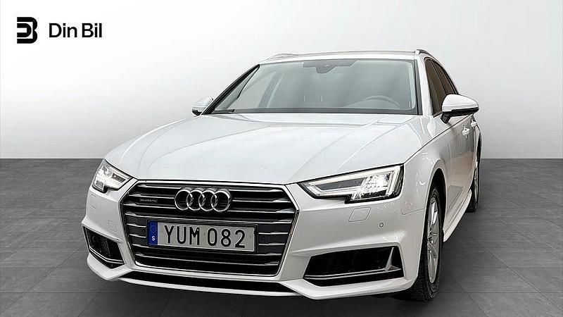 Begagnad Audi A4 Comfort 190 HK (139 kW) 2018 Vit Kombi