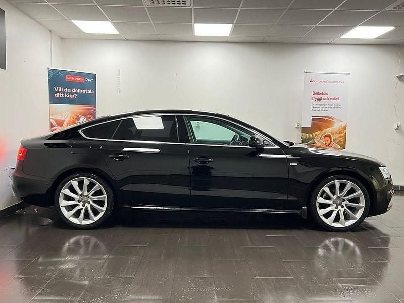 Begagnad Audi A5 Sportback S-Line 190 HK (139 kW) 2015 Svart Halvkombi