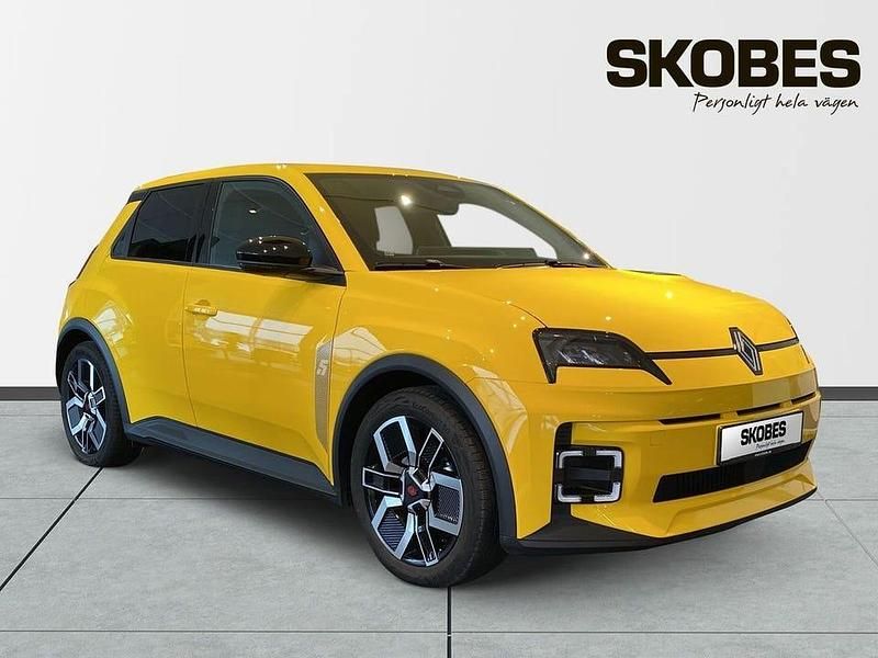 Gul Begagnad 2025 Renault 5 E-Tech Techno Halvkombi | 369 000 kr (Bra pris) - Bild 1/3