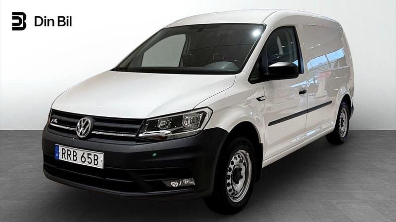 Vit (candyvit) Begagnad 2020 VW Caddy Maxi Minibuss | 129 000 kr (Marknadspris) - Bild 1/4