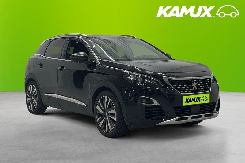 Svart Begagnad 2020 Peugeot 3008 GT SUV | 234 500 kr (Marknadspris) - Bild 1/4