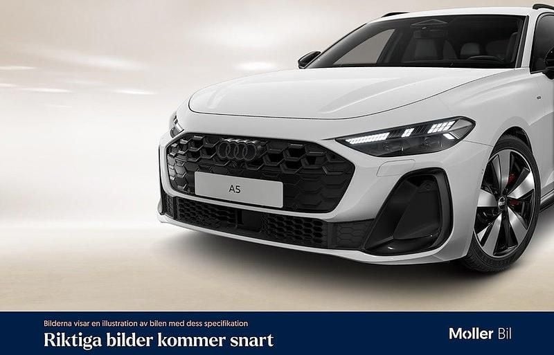 Ny Audi A5 2025 Vit Kombi
